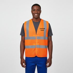 เสื้อกั๊กนิรภัยสะท้อนแสงหลากสีพร้อมกระเป๋า เสื้อกั๊กนิรภัยสำหรับงานอุตสาหกรรม เสื้อกั๊กนิรภัยสำหรับงานก่อสร้างที่มองเห็นได้ชัดเจน - Product Image 5