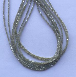 ลูกปัดเพชรทรงลูกบาศก์เหลี่ยมเพชรพลอยสีเหลืองอ่อนธรรมชาติขนาด 2 มม. 3 มม. 4 มม. จาก Jewel Creation พร้อมใบรับรอง IGI ขายส่งเครื่องประดับหรูหราคุณภาพสูง - Product Image 2