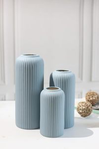 new and exclusive design Flower Vases for Pampas <b>Grass</b> Ceramic Vase Set <b>Dried</b> Flowers Decorative Vases for home and office - Product Image 5