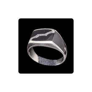 Anillo de Plata de Ley con Engaste de Bisel para el Dedo Medio, Joyería Fina de Moda para Mujer, Venta al por Mayor - Product Image 4