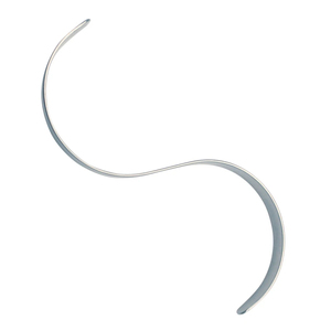 Retractor en forma de S Hoja ancha pequeña y grande Instrumento quirúrgico de acero inoxidable de 16,5 cm Retractor en forma de S - Product Image 4