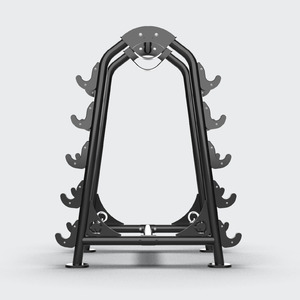 Estante de almacenamiento de pesas no plegable de Metal QLI para gimnasio en casa-equipo de entrenamiento Unisex de calidad comercial - Product Image 2