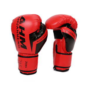 Gants de boxe de combat en PU épais pour adultes pour femmes hommes enfants - Product Image 1