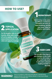 100% Pure Turkish Peppermint Essential <b>Oil</b> Mentha Piperita Steam Distilled Wholesale Private Label OEM for <b>Diffuser</b> Hair Scalp - Product Image 5