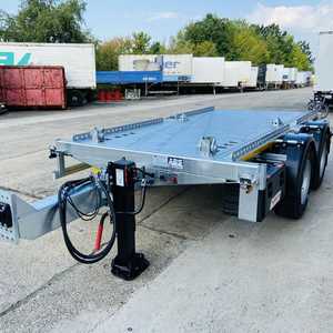 Remorque à plateau fermé tandem Moslein TMH 2 de bonne qualité, neuve, robuste, pour le transport de déchets, capacité 2001-3000 kg - Product Image 3