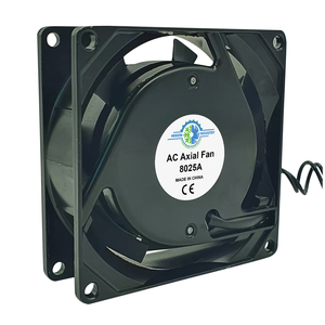 80mm 220V sessiz elektrikli eksenel Fan 80*80*25mm 110V soğutma AC Fan ekran kiosklar akvaryum tavuk kümesleri endüstriyel makine - Product Image 2