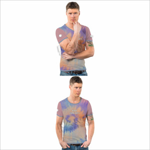 เสื้อยืดคอกลมลำลองสำหรับผู้ชายเสื้อยืดแนวสตรีทเสื้อยืดสำหรับผู้ชายดีไซน์ของคุณเอง - Product Image 5