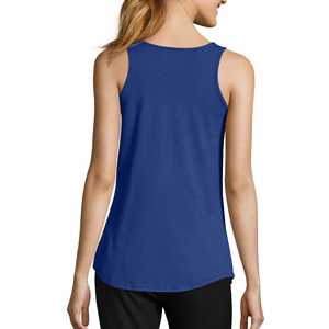 OEM Service Basic Scoop Neck Singlet 100% algodón Mujeres Tank Tops Custom Ladies Tank Soft Women's Chalecos - Product Image 5