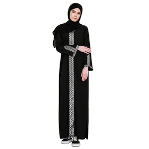 Meilleure vente 2023 dernière conception de vêtements islamiques de haute qualité Abaya vente en gros couleur personnalisée ODM - Product Image 4