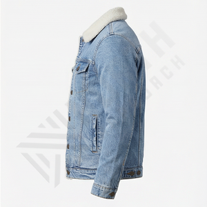 Veste en jean pour homme, manches longues, design élégant, nouvelle collection, best-seller, respirante, vêtement d'extérieur tendance, streetwear, haut décontracté - Product Image 3