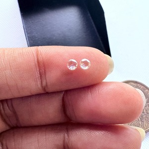 เพชรทรงแฟนซีโรสคัท 1.00 ถึง 5.00 กะรัต ความสะอาดระดับ VVS รับรองโดย IGI เพชรเพาะเลี้ยงในห้องปฏิบัติการ สี E เจาะด้วยเลเซอร์สำหรับเครื่องประดับสั่งทำพิเศษ - Product Image 3