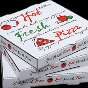 Contenedor de almacenamiento de alimentos de papel corrugado con logotipo personalizado de alta calidad, lámina UV Advantage, venta al por mayor, muestra gratuita a granel para embalaje de Pizza - Product Image 3