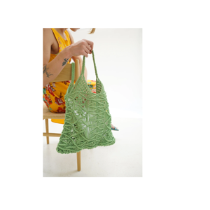 กระเป๋าถือ macrame สีสดใสและน่าดึงดูดใจออกแบบมาเป็นพิเศษสำหรับสุภาพสตรีกระเป๋าเงินสะพายไหล่มีดีไซน์ที่ดูดีที่สุดราคาไม่แพง - Product Image 1