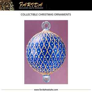 Décoration de noël à collectionner ornements verre doré 2025 nouveau Design Unique Style luxe fait à la main égyptien arbre d'artisanat de noël - Product Image 6