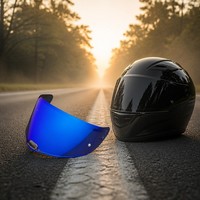 Visière de remplacement pour casque de moto Open Road, compatible avec LS2 FF811
