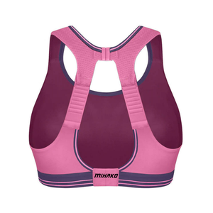 Fitness Sports Bra Logotipo personalizado Señoras Compresión Hot Sexy Workout Stretch Running Sports Bra Mujeres - Product Image 4