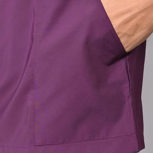 Ensemble de Blouses Médicales Homme de Haute Qualité en Gros, Personnalisable avec Logo, Col en V, Respirant, Séchage Rapide, en Velours Côtelé, pour Hôpital - Product Image 3