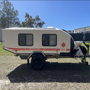 Caravane de camping extensible de style Kimberley, hybride aluminium/acier, 4x4 tout-terrain, capacité de couchage 5,9-7,3 m, 6 personnes, camping-car - Product Image 1