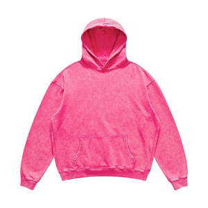 Vente en gros de pulls à capuche personnalisés sweats à capuche délavés à l'acide pour hommes pierre surdimensionnée sweat à capuche lavé vintage vierge populaire - Product Image 2