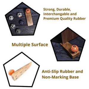 Modern Natural Wooden Door Wedge Stopper <b>Block</b> Heavy-Duty Handmade Design with Personalized Logo for Luxury Home Hotel Interiors - Product Image 4