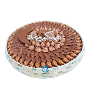 Cuenco para servir de Chocolate nácar de buen diseño de alta calidad, forma y tamaño personalizados, bandeja de fregona, decoraciones de Ramadán 2023 - Product Image 1