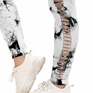 Mallas de alta calidad hechas a medida para gimnasios de mujeres para usar mallas de yoga para ejercicio los mismos pantalones de yoga Lulu de Dress Sports - Product Image 3