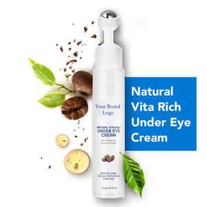 Vente en gros Sous-crème pour les yeux cosmétiques réducteur de cernes peau hydratante lisse Caffine rouleau soin des yeux produit de beauté - Product Image 2