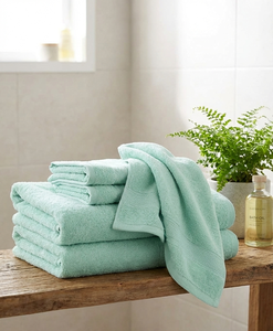 La Comodidad Natural Comienza con Nuestro Juego de Toallas de Algodón Ultra Suaves y Fuertemente Absorbentes con el Estándar Oeko-Tex 100 - Product Image 3