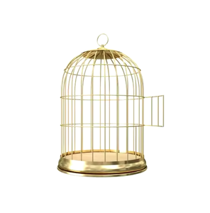 Cage à oiseaux en métal moderne de haute qualité Pet House Design minimaliste durable pour la vie-Fournitures de gros pour les exigeants - Product Image 5