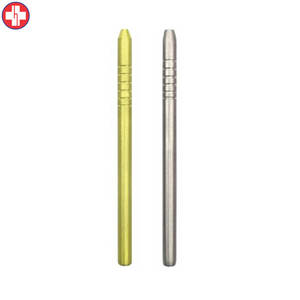 มือจับกระจกกลมพร้อมด้ามจับทันตกรรมกันลื่นตามหลักสรีรศาสตร์เคลือบสี - Product Image 1