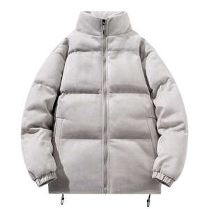 Hot Sale Spring Coated <b>Camouflage</b> Oversized Plus Size Waterproof Windproof Men's Custom Logo Front Bubble Puffer Jacket - Product Image 1