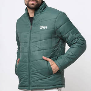 Hiver Nouvelle arrivée Veste bouffante à manches longues pour hommes avec logo personnalisé imprimé Vestes bouffantes - Product Image 6