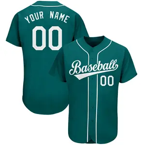 Premium Baseball Jerseys Custom Embroidery Design Name Number Button Cardigan Shirt High Quality Stitched Game Training Uniform