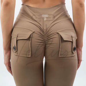 <b>High</b> <b>Waist</b> Winter Workout <b>Leggings</b> Women Plus Size Print 3D Embroidery Seamless <b>Thick</b> Breathable Push-up Training Running - Product Image 2