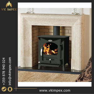 7.5kW Eficiencia de calor nominal Chimeneas de leña de hierro fundido de diseño moderno de alta calidad de Bulgaria a bajo precio - Product Image 2