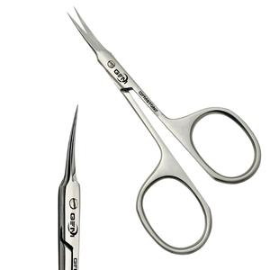 Tijeras para Cutículas de Alta Calidad, 4 Pulgadas, Acero Inoxidable, Punta Fina, para Manicura y Pedicura, Recortador de Cutículas, Herramienta de Precisión para el Cuidado de las Uñas - Product Image 1