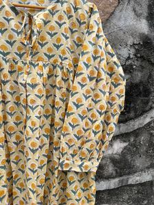 Collection de robe longue faite à la main robe de mariage indien robe de soirée en coton biologique robe haut robe vêtements pour femmes robe Bikini de plage - Product Image 2