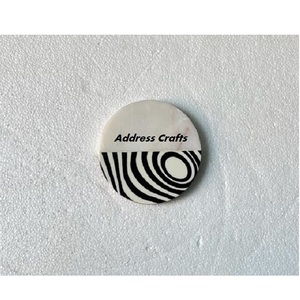 Newly Arrived Christmas Gifted & Home <b>Bar</b> Table Decorated Marble Round Shaped Coasters Custom Logo Stone <b>Mats</b> & Pads for Drinks - Product Image 5