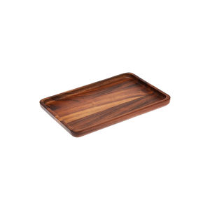 Bandeja de Madera Clásica y Sencilla, Bandeja de Servicio de Alta Calidad, el Mejor Acabado, Tamaño Personalizable para Decoración del Hogar, para Mesa - Product Image 2