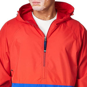 Chaqueta Cortavientos de Nailon Personalizable de Alta Calidad para Hombre, Impermeable y Resistente al Viento, con Poliéster de Buena Calidad para Senderismo - Product Image 4