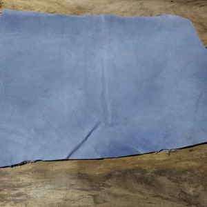 Cinturón de zapatos Premium de cuero dividido de vaca azul mojado de alta calidad tapicería muebles sofás fabricación de prendas de vestir piel de vaca curtida - Product Image 1