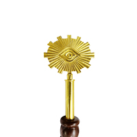 SCEPTRES ROYAUX DE LA FRÉMASONNERIE - BATONS DE PRINCIPES DE L'ARCHÉTAT ROYAL - BATONS DE REGLEMENTATION ANGLAISES