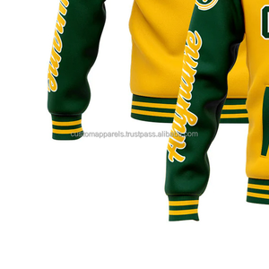 MCACVJ-161 de veste universitaire de marque Premium Corporate Team avec col montant et logo de broderie sur le devant Vente en gros - Product Image 5