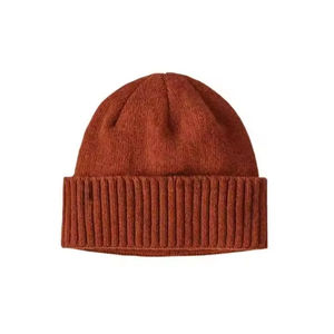 Camouflage Character Soft Knit Breathable <b>Waterproof</b> Beanie Cap Stylish Bows Folded Brim Design Rugged Outdoor Style Cold - Product Image 3