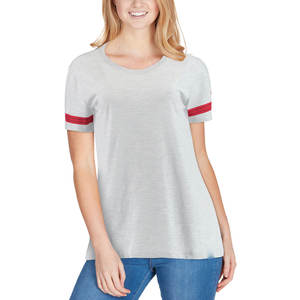 Camiseta de Jersey de Alta Calidad para Mujer, Corte Regular, 100% Algodón, Logotipo con Impresión Digital, Talla Grande, Casual, con Botones, Antiencogimiento, Verano - Product Image 5
