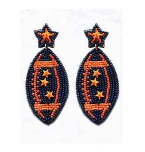 คอลเลคชั่นกีฬาใหม่ล่าสุดปี2023สินค้าอินเดียต่างหูลูกปัดปักด้วยมือแฟชั่นแบบห้อย - Product Image 2