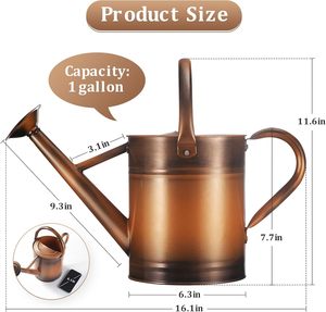 Arrosoir en métal Elegance pour votre jardin Nourrir la nature L'arrosoir en métal classique - Product Image 6