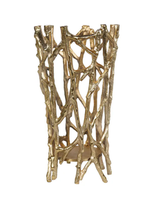 เชิงเทียนโลหะประดับตกแต่งรูปกิ่งไม้ทองเหลือง AK สำหรับตกแต่งภายในโรงแรม - Product Image 4