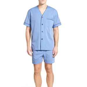 Personalizar peso pesado hombres conjunto corto camiseta verano Streetwear personalizado lavado ácido camiseta y conjunto corto hombres verano conjunto manga corta - Product Image 4