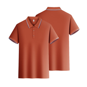 Polo-shirt de sport de golf pour hommes de haute qualité, respirant, avec logo personnalisé, uniforme personnalisé, uni, vierge, brodé - Product Image 3